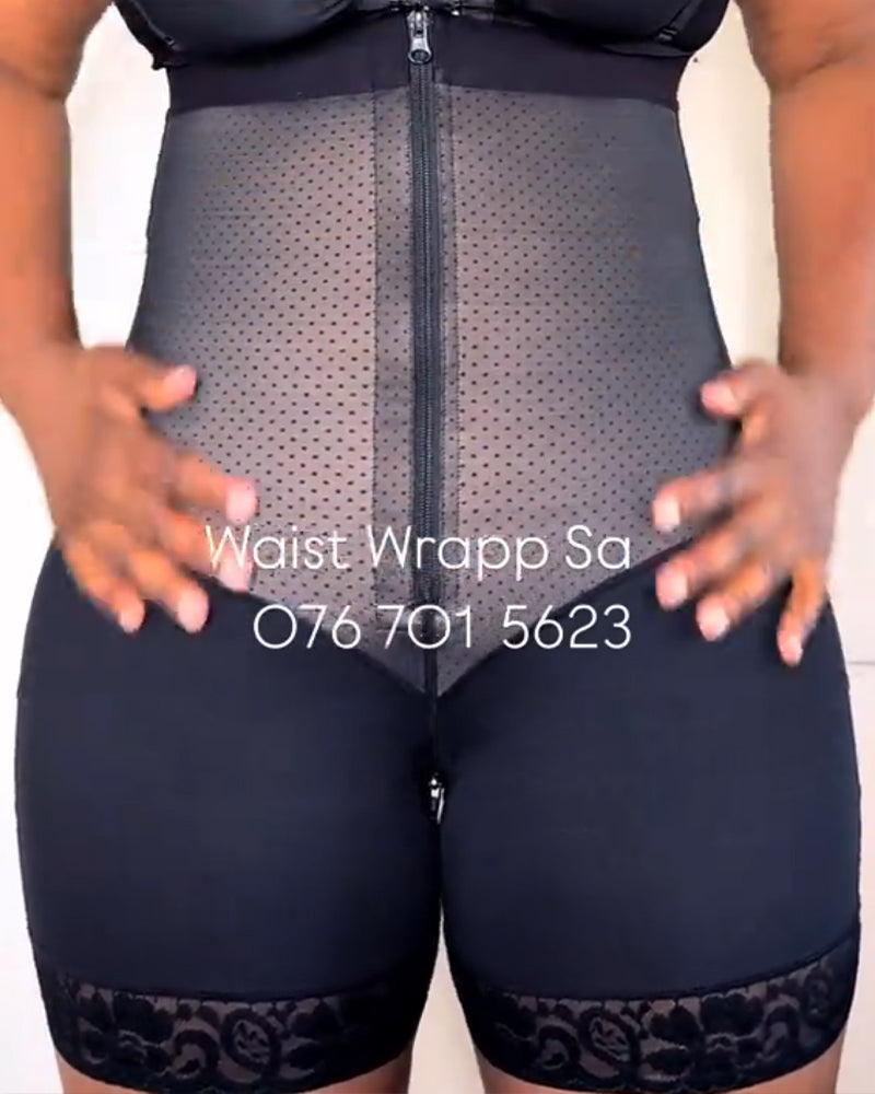 Fajas Colombianas Compression Tummy Control with Zipper Shapewear