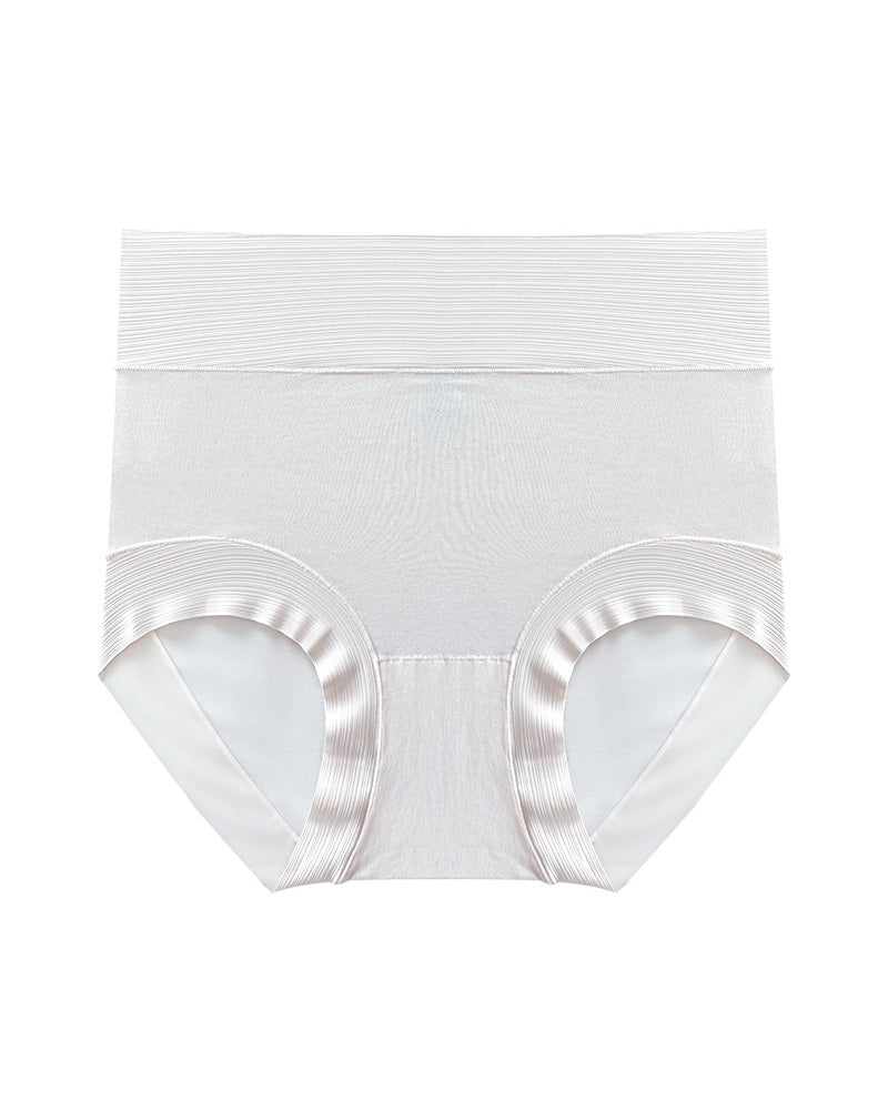 5-Pack Pure Cotton High Waist Seamless Antibacterial Breathable Crotch Briefs