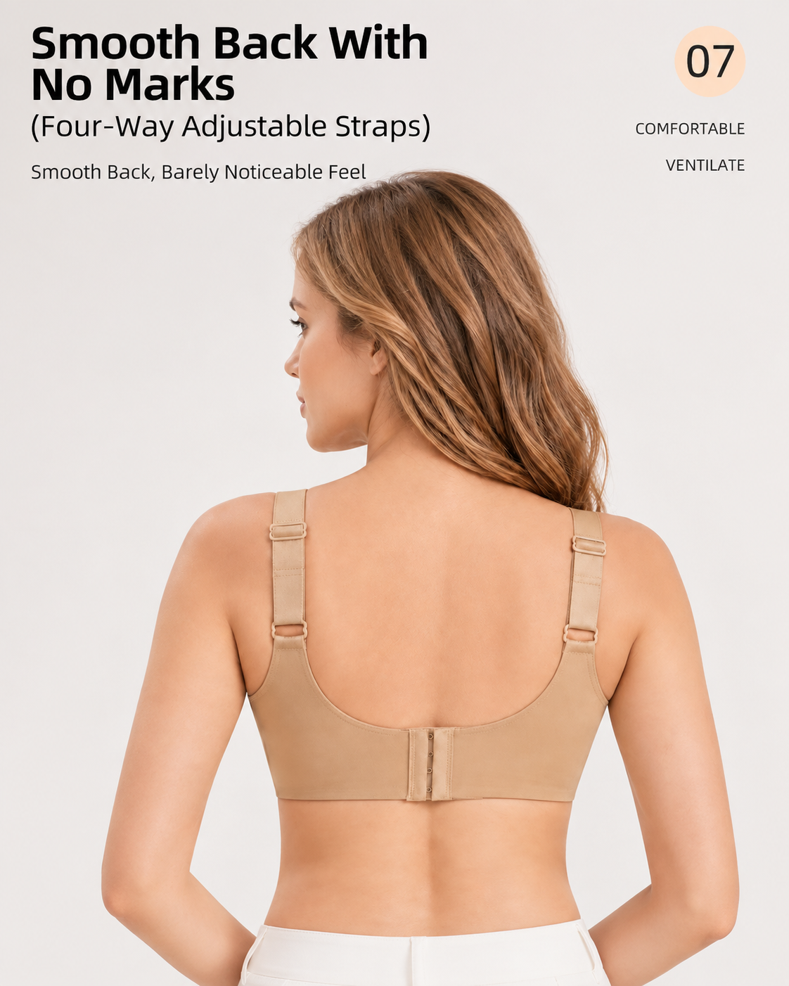 2-Pack Seamless Lace Breathable Push-Up Bra