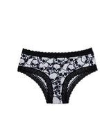 White Skull Print