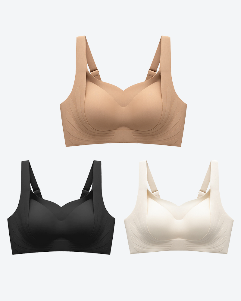 Women's Jelly Soft Comfortable Support Push-Up Seamless Bra