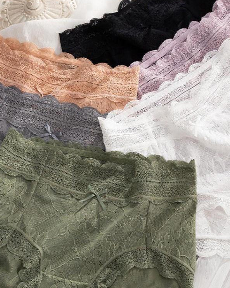 Women's Sexy Comfortable Lace Jacquard Seamless Breathable Panties