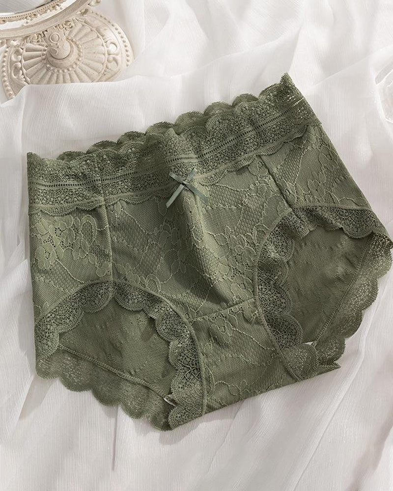 Women's Sexy Comfortable Lace Jacquard Seamless Breathable Panties