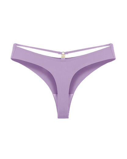 Women's Seamless Breathable Invisible Hollow Sexy Thong