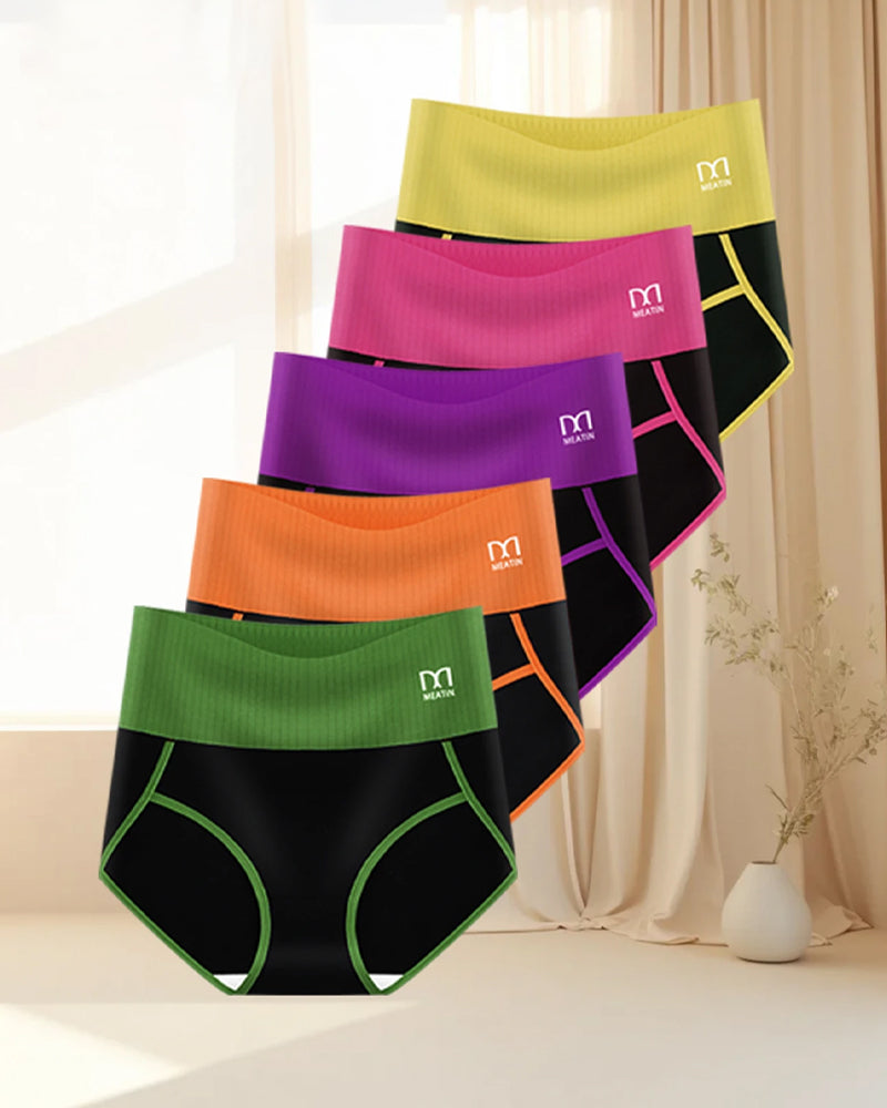 Women's Seamless High Waist Comfortable Soft Elastic Breathable Panties