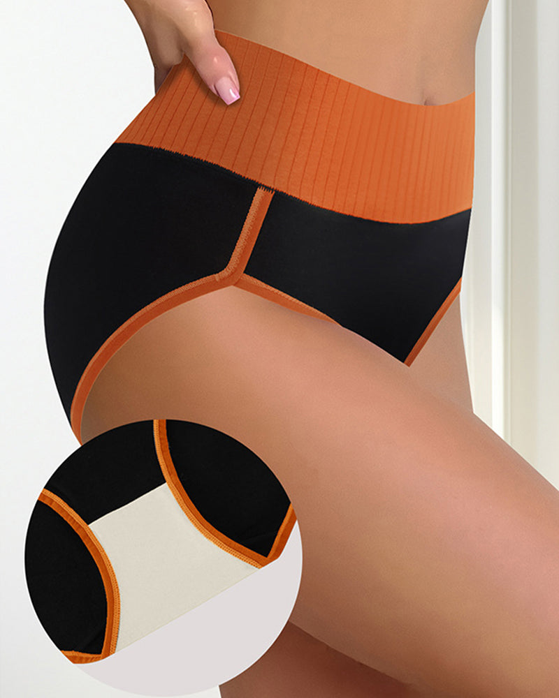 Women's Seamless High Waist Comfortable Soft Elastic Breathable Panties