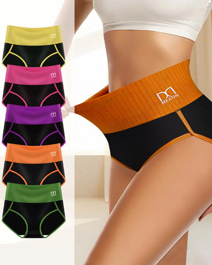 Women's Seamless High Waist Comfortable Soft Elastic Breathable Panties