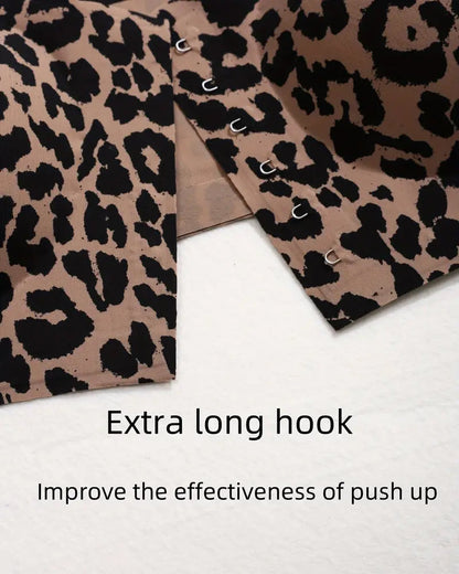 Women's Seamless Strapless Front Buckle Comfort Push Up Bra