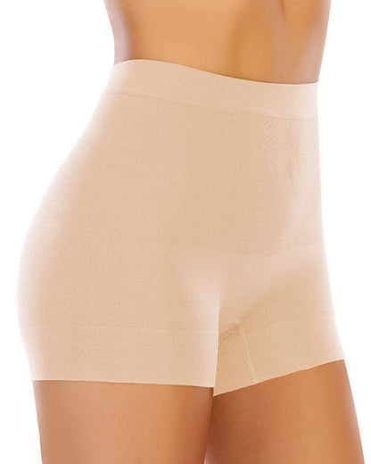 Women's Seamless Stretch Comfort Boxer Briefs Bottoming Shorts
