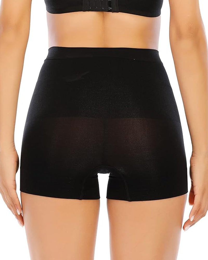 Women's Seamless Stretch Comfort Boxer Briefs Bottoming Shorts