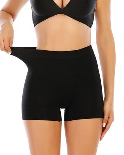 Women's Seamless Stretch Comfort Boxer Briefs Bottoming Shorts