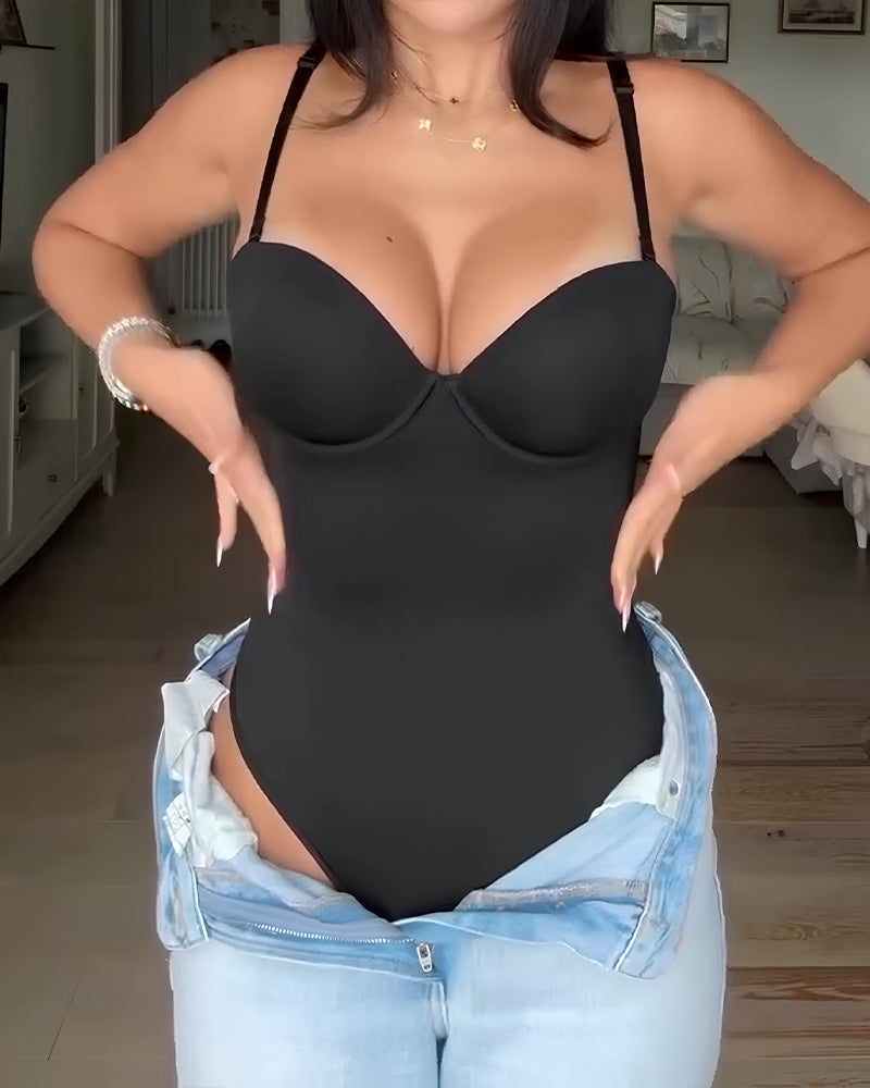 Women's Tummy Control and Body Shaping Seamless Bodysuits