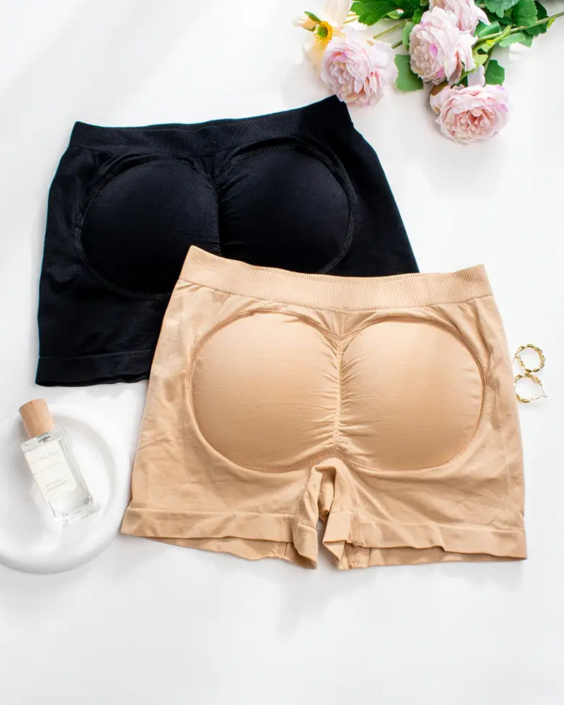 Women's Seamless Butt Enhancement Shaping Boxer Briefs