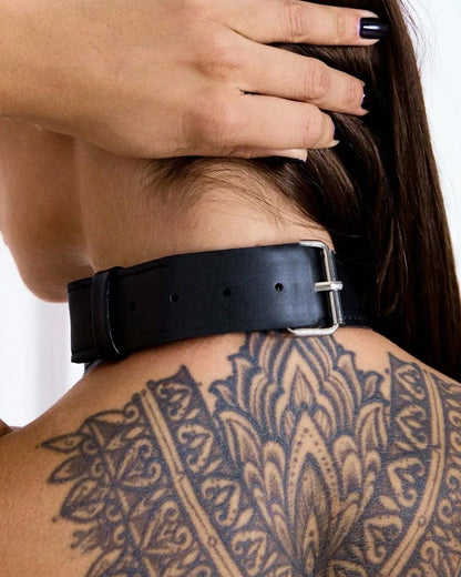 Sexy Leather Strap Bra Accessories