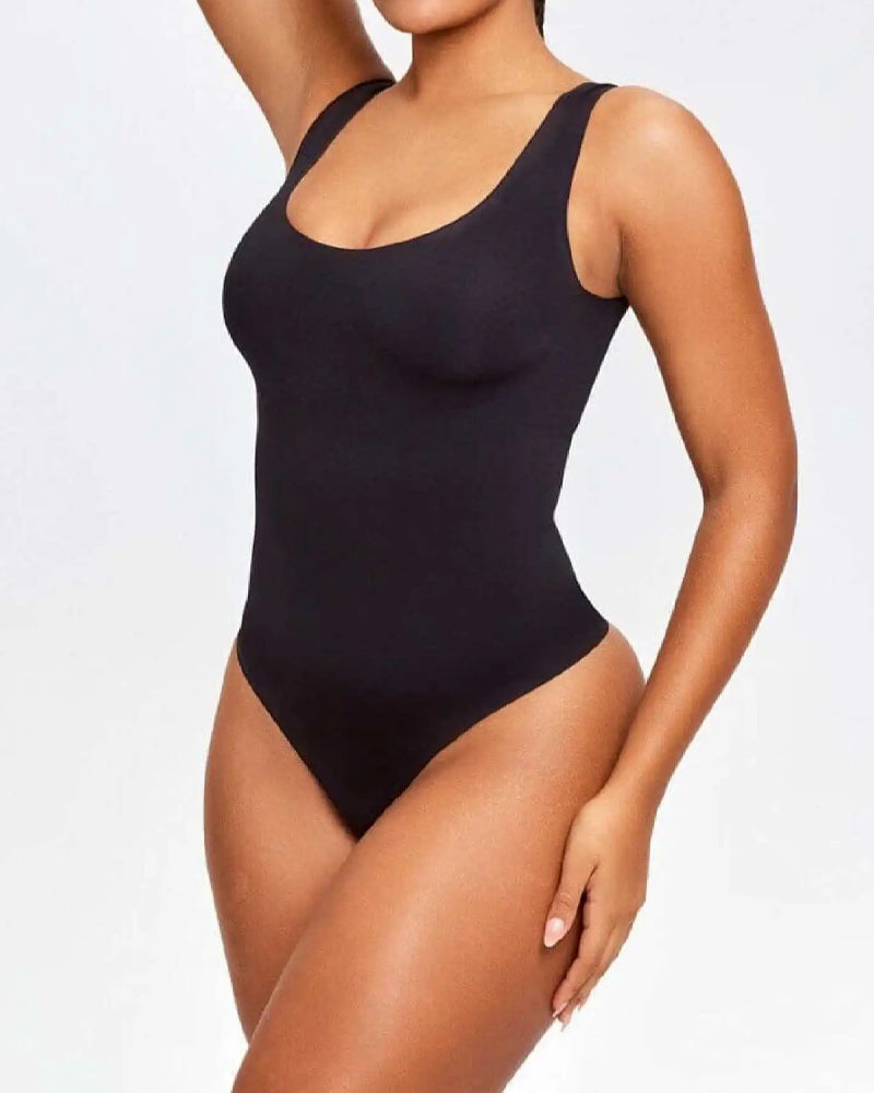 Women's Tummy-control Seamless Body-shaping Sleeveless Bodysuit