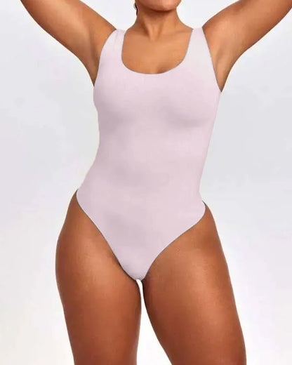 Women's Tummy-control Seamless Body-shaping Sleeveless Bodysuit