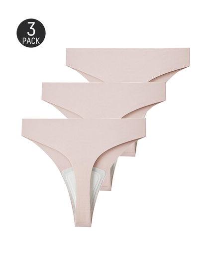 Women's Cameltoe Proof Seamless Shaping Thong Briefs