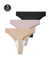 [3-Pack]Black+Pink+Skin