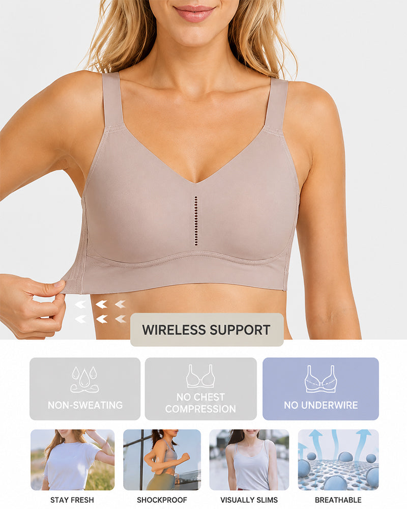 Deep V Seamless Ultra-Thin Comfortable Push-Up Bra