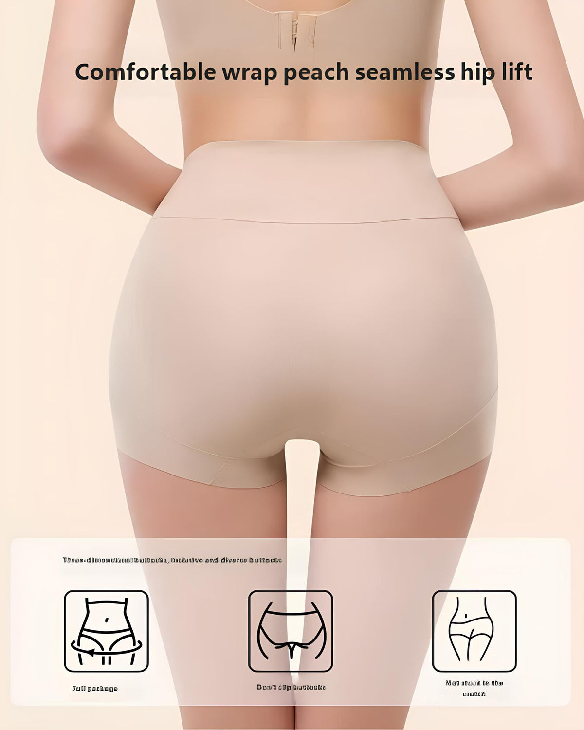 X-bandage Seamless High-waisted Hip-lifting Tummy-control Breathable Underwear