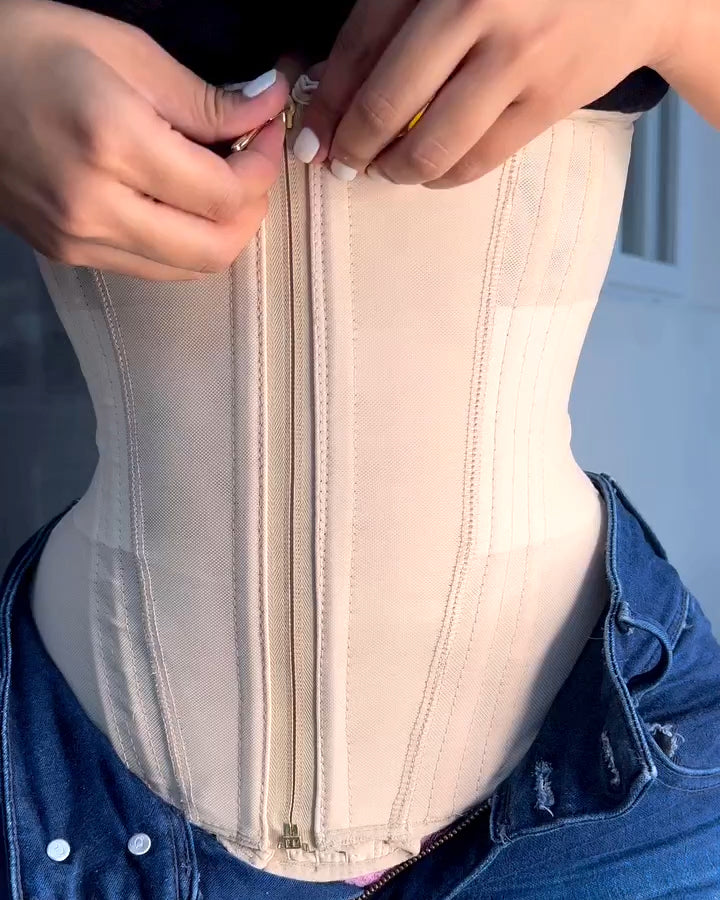 Zip & Bust Enhancing Body Shaper Tank Top