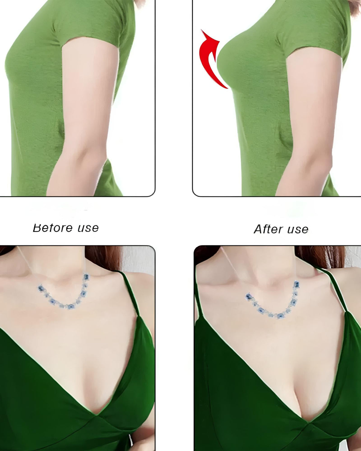 Women's Seamless Waterproof Soft Silicone Invisible Lifting and Push-up Breast Pads