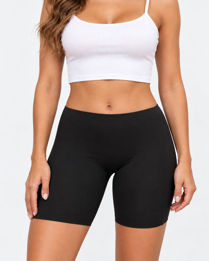 2-Pack High Waist Seamless Tummy Control Butt Lifter Shaping Shorts