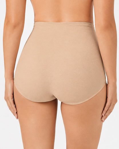 2-Pack High Waist Seamless Ice Silk Hip-Lifting Shaping Panties