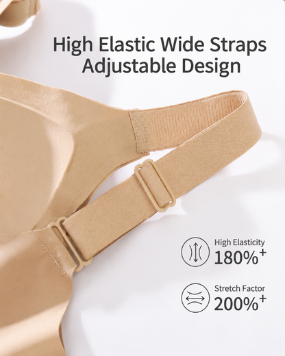 2-Pack Seamless Lace Breathable Push-Up Bra