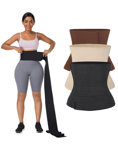 High Compression Sauna Corset Waist Training Belt Bandage Abdominal Belt Waist Trainer Corset