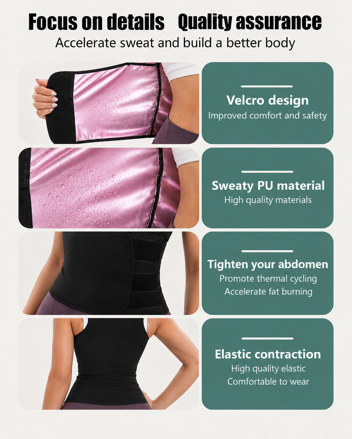 Women's High-Performance Quick-Drying Sauna Sports Vest