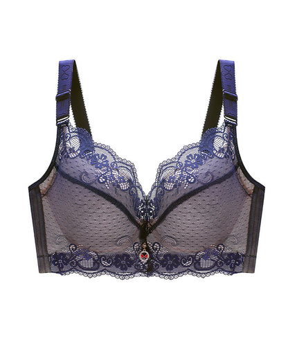 Women's Underwire Padded Push Up Lace Bras