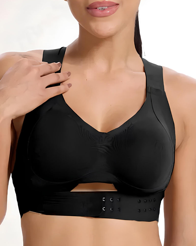Women's Seamless Push-Up Shaping Correcting Back Sports Bra