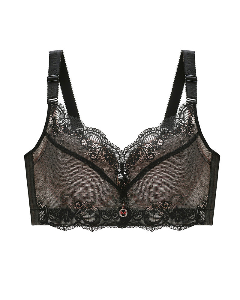 Women's Underwire Padded Push Up Lace Bras