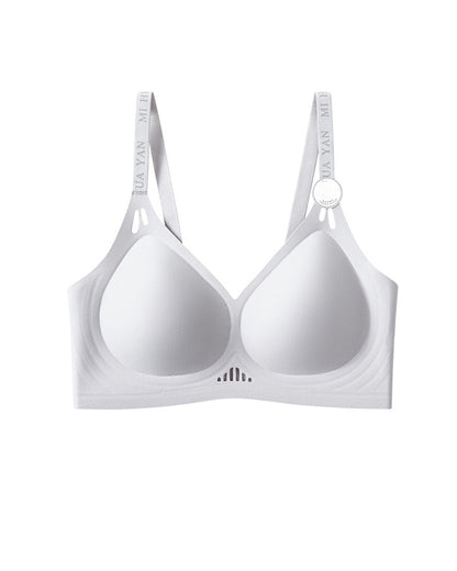 Women's Wireless Jelly Gel Seamless Push-up Bra
