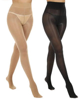 (2-Pack)Black+Nude