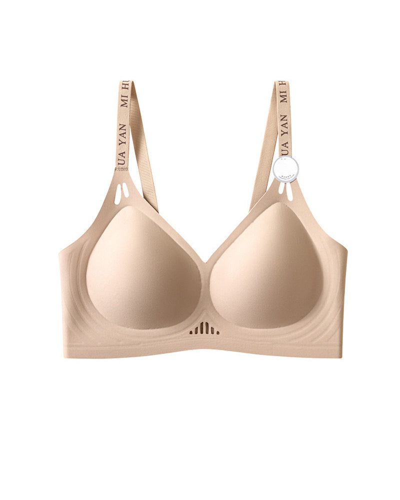 Women's Wireless Jelly Gel Seamless Push-up Bra