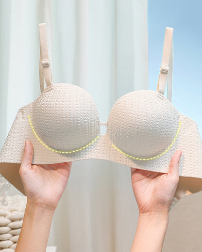Women's Wire-free One-piece Push-up Strapless Anti-slip Invisible Bra