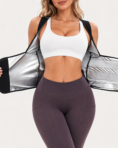 Women's High-Performance Quick-Drying Sauna Sports Vest